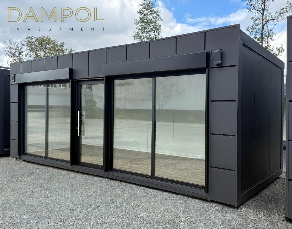 Moderní pavilon 9x3 | Kancelář | Showroom | Klima