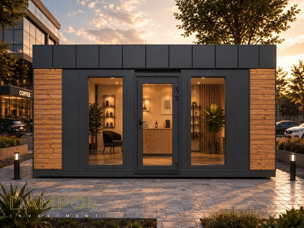 Moderný showroom modul ihneď